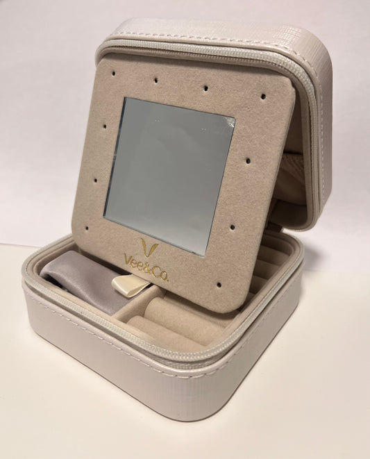 Små smykkeskrin med spejl