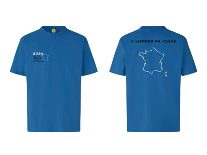 Etape trøjen - T-shirt - Blå